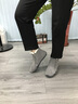 公羊東北雪地靴男加絨加厚保暖高幫男鞋戶(hù)外防滑防寒運動(dòng)棉鞋男馬丁靴 灰色 加絨 41 皮鞋碼 曬單實(shí)拍圖