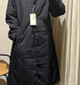 無(wú)印良品（MUJI） 女式 蓬松棉服立領(lǐng)大衣 外套女款冬裝25年秋冬新品女裝 黑色 L (165/88A) 曬單實(shí)拍圖