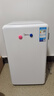 美的（Midea）93升單門一級低音復(fù)古白色小冰箱單溫冷藏租房家用宿舍辦公室可放美妝BC-93MF【國家補貼】 曬單實拍圖