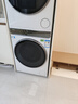 海爾（Haier）云溪3.0 洗烘套裝 10KG直驅滾筒懶人洗衣機+雙擎熱泵烘干機家用 583W+583W家電國家補貼 曬單實(shí)拍圖