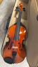 SUZUKI日本鈴木小提琴歐料手工實(shí)木初學(xué)入門(mén)兒童成人4/4專(zhuān)業(yè)演奏SV-10AL 曬單實(shí)拍圖