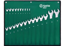 世達（SATA）23件全拋光開(kāi)口兩用扳手組套大扭力高硬度 6-32mm 09027 曬單實(shí)拍圖