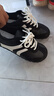 環(huán)球新款黑色德訓鞋黑武士板鞋女2026春夏爆款小眾原創(chuàng  )休閑鞋百搭 曬單實(shí)拍圖