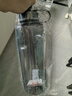 富光超大容量水杯耐高溫塑料水壺運動(dòng)水瓶男夏季戶(hù)外太空杯泡茶杯子 動(dòng)感灰【3倍加厚+濾網(wǎng)】 2000ml 曬單實(shí)拍圖