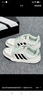 adidas ENTRAP美式校園風(fēng)運動(dòng)板鞋少年感復古籃球鞋男女阿迪達斯   白色/粉色   37 曬單實(shí)拍圖