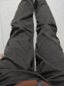 森馬（Semir）王安宇同款丨休閑褲男25冬磨毛寬松闊腿男褲通勤褲子109725127106 曬單實(shí)拍圖