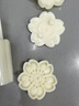 杰凱諾（Jekero）中秋節月餅模具 綠豆糕壓膜 櫻花4花冰皮月餅模具 50g4花片 曬單實(shí)拍圖