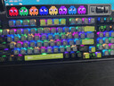 御斧（Royal Axe）XL98有線(xiàn)無(wú)線(xiàn)藍牙三?？椭苹瘷C械鍵盤(pán)RGB游戲鍵盤(pán) 碳纖維定位板LED點(diǎn)陣屏TTC巨人之心軸 煉金男爵  曬單實(shí)拍圖