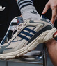 adidas 閃回鞋 RESPONSE CL貼合老爹鞋男女阿迪達斯官方三葉草   礬土棕/深靛藍/灰   38 曬單實(shí)拍圖