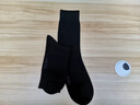 浪莎長(cháng)襪子男秋冬季100%純棉全棉春秋防臭吸汗黑色高筒襪男士長(cháng)筒襪 長(cháng)筒款 黑色 5雙 均碼 男襪39-44加購極速發(fā) 曬單實(shí)拍圖