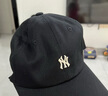 MLB棒球帽子秋夏時(shí)尚小LOGO軟頂鴨舌帽休閑送禮3ACPB045N-50BKS 曬單實(shí)拍圖