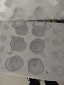CLITON白酒杯分酒器套裝一口杯高腳玻璃小酒杯帶把分酒壺烈酒杯6壺8杯 曬單實(shí)拍圖
