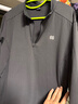 KOLON SPORT/可隆戶外休閑衣 男子防曬UPF50+接觸涼感微拉絨長(zhǎng)袖T恤 LHZT5AN045-BK 黑色 L 175/96A 曬單實(shí)拍圖