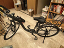 鳳凰（Phoenix）長途騎旅行自行車全軸承變速鎖死減震前叉碟剎城市越野單車旅行車 灰色/彎梁/蝴蝶把 26英寸（身高155-185左右）或者700C 24速禧瑪諾（進口變速【線碟剎】 曬單實拍圖