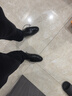 卡帝樂(lè )鱷魚(yú)（CARTELO）英倫正裝皮鞋男低幫商務(wù)休閑皮鞋男士牛皮亮面透氣男鞋9326黑色42 曬單實(shí)拍圖