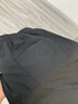 頭號青年休閑褲男秋冬季寬松針織闊腿褲加大碼垂感直筒運動(dòng)褲子男 黑 5XL 曬單實(shí)拍圖