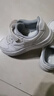 安踏童鞋小白鞋兒童運動(dòng)鞋男女同款秋季新品白色低幫板鞋學(xué)生休閑鞋子 【店長(cháng)推薦】白/霧灰8088-4（男女同款） 35 腳長(cháng)約22cm 曬單實(shí)拍圖