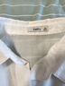 百圖betu女裝夏季新款襯衫翻領(lǐng)后背開(kāi)衩綁帶設計襯衫外套2503T64 米白 XS 曬單實(shí)拍圖
