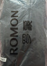 羅蒙（ROMON）棉服男士冬季潮流商務(wù)棉衣保暖棉襖外套中老年爸爸裝MF78黑色3XL 曬單實(shí)拍圖
