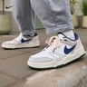 耐克男子復(fù)古低幫運(yùn)動鞋冬季經(jīng)典舒適簡約NIKE FULL FORCE FZ3595 100白色/深藏青/淺鐵礦石灰 43 曬單實(shí)拍圖
