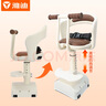 雅迪（yadea）前置通配型寶寶椅電動(dòng)車(chē)摩登兒童座椅安全避震自行車(chē)兒童座椅-米白色 曬單實(shí)拍圖