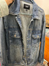 森馬（Semir）森柔牛仔|夾克男牛仔外套秋季寬松翻領(lǐng)上衣街頭潮流103524108101 曬單實(shí)拍圖