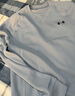 安德瑪（UNDERARMOUR）春秋DFO男子圓領(lǐng)運動(dòng)休閑長(cháng)袖T恤1302355 灰色011 M 曬單實(shí)拍圖