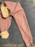 優(yōu)優(yōu)1點(diǎn)（Yoyo one）女童校服神器兒童保暖褲內穿秋冬中大童德絨秋褲冬季加絨打底褲子 5091紫色【德絨羊毛抗寒保暖】 150 曬單實(shí)拍圖