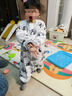 baby friend嬰幼兒睡袋寶寶睡衣春秋薄款兒童前4后2紗布睡袋空調(diào)房防踢被80碼 曬單實拍圖