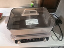 美的（Midea）電火鍋火鍋專(zhuān)用鍋多功能鍋料理烤肉鍋分體式多功能一體電鍋0氟鈦陶電煮鍋HGS352866S 曬單實(shí)拍圖