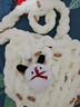 MDUG手工DIY編織包包HelloKitty毛線(xiàn)材料包制作新年送女友禮物斜挎包 【帕恰狗款/白配黑】DIY手工包包 （材料包+教程）毛絨肩帶 曬單實(shí)拍圖