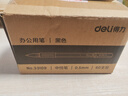 得力（deli）60支辦公中性筆簽字筆水筆 0.5mm子彈頭黑色33109 辦公用品 曬單實(shí)拍圖