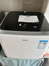 美的（Midea）2.5KG迷你波輪洗衣機全自動(dòng) MNB25V50E 二級能效 內衣洗衣機小型嬰兒 95℃除菌螨 銀離子除菌 曬單實(shí)拍圖