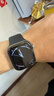 Apple/蘋(píng)果 Watch S11 智能手表GPS款46毫米深空灰色鋁金屬表殼黑色運動(dòng)型表帶S/M MEVN4CH/B 曬單實(shí)拍圖