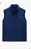 U.S. POLO ASSN.馬甲男抓絨搖粒絨秋冬立領(lǐng)無(wú)袖背心男裝外套 藏藍色 XXXL  曬單實(shí)拍圖
