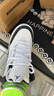 Jordan女休閑鞋喬丹 防滑耐磨 COURTSIDE 23運動(dòng)鞋AR1002-104白黑38 曬單實(shí)拍圖