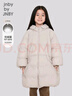 jnby by JNBY江南布衣童裝冬羽絨服中長(cháng)款拜年服加厚保暖男女童兒童1NAC12620 250卡其 140 曬單實(shí)拍圖