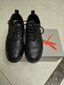 紅蜻蜓休閑皮鞋男25新款男士運動(dòng)板鞋男款軟底牛皮休閑鞋WTA35005黑色43 曬單實(shí)拍圖