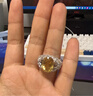 CIGA LONG夏瀚宇同款龍梓嘉山海天然黃水晶戒指新中式珠寶禮物 黃水晶戒指 13-14 曬單實(shí)拍圖