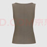UR2025秋季新款女裝簡(jiǎn)約休閑百搭修身無(wú)袖背心UWB450065 石色 M 曬單實(shí)拍圖