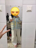 壹源港溫柔風(fēng)條紋軟糯毛衣外套女裝春秋新款高級感寬松長(cháng)袖針織開(kāi)衫上衣 1235_藍色 M 曬單實(shí)拍圖