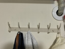 虎先森奶油風(fēng)白色掛鉤強力粘膠衛生間浴室墻壁掛衣架門(mén)后免打孔排鉤 曬單實(shí)拍圖