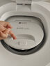 美的（Midea）迷你洗衣機 MB30VH36E 3KG嬰兒小型兒童內(nèi)衣洗衣機 全自動波輪 高溫煮洗 除菌除螨宿舍 以舊換新 曬單實拍圖