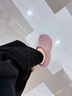 斯凱奇（Skechers）洞洞鞋女款夏季透氣防滑拖鞋涼鞋沙灘休閑鞋111514 茱萸粉/MVE 36 曬單實(shí)拍圖