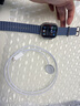 Apple/蘋(píng)果 Watch Ultra 3 智能手表GPS+蜂窩款49毫米原色鈦金屬表殼鐵錨藍色海洋表帶 MEWJ4CH/B 曬單實(shí)拍圖