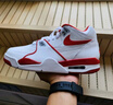 耐克NIKE男休閑鞋緩震AIR FLIGHT '89新年紅運動(dòng)鞋HM3467-100白41 曬單實(shí)拍圖