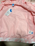361°童裝 兒童外套24秋季女童中大童連帽梭織運動(dòng)薄外套 粉130 曬單實(shí)拍圖