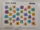 時(shí)光學(xué)（SHIGUANGXUE）識字拼圖寶寶2-6歲趣味認字幼兒早教漢字啟蒙學(xué)習認知卡片 幼兒識字拼圖（全套6張） 曬單實(shí)拍圖