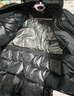 諾詩(shī)蘭冬季戶(hù)外男士90鵝絨羽絨服防潑保暖可升溫連帽派克服 NDJDT0661E 純黑色 M (170) 曬單實(shí)拍圖