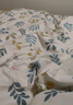 潔麗雅（Grace）被套單件10A抗菌磨毛被單加厚被罩被子套床上用品 花叢兔2*2.3米 曬單實(shí)拍圖